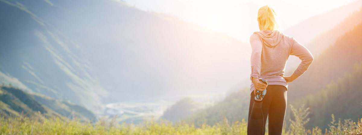Balanced daily routine planning with schedule and wellness activities